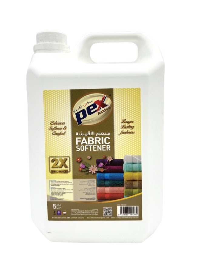 Pex Active Fabric Softener White – 5 Litre